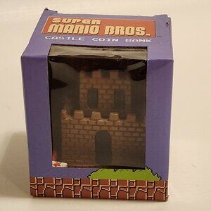 RARE Super Mario Bros. Castle Coin Bank Read Description Culture Fly 8 bit NES